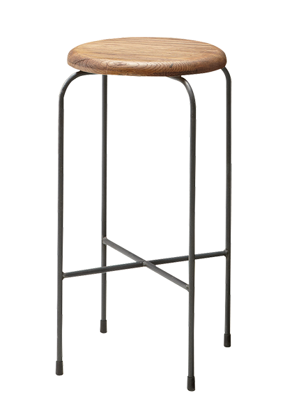 Rough Maru High Stool